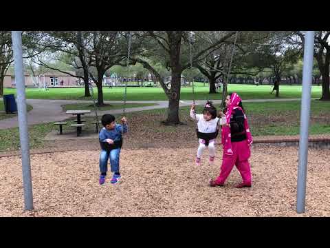 Pranil and Preesa in the Park with Ama