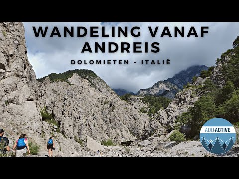 Unieke en onbekende wandeling vanaf Andreis in de Dolomieten (Italië)