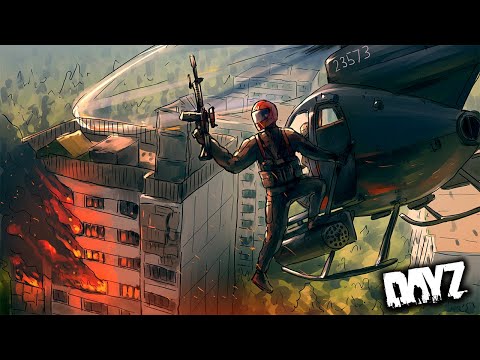 RAIDING A RICH TOWER BASE WITH A HELICOPTER - DayZ