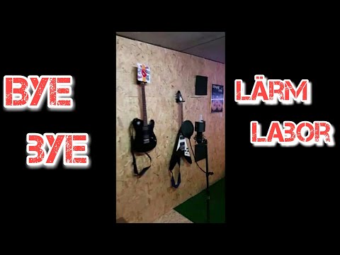 Studiotour zum Abschied - DIY Tonstudio bau