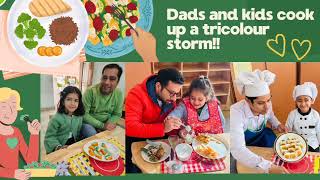 Patriotic Platter: Dad in the Kitchen at Mayoor School Noida