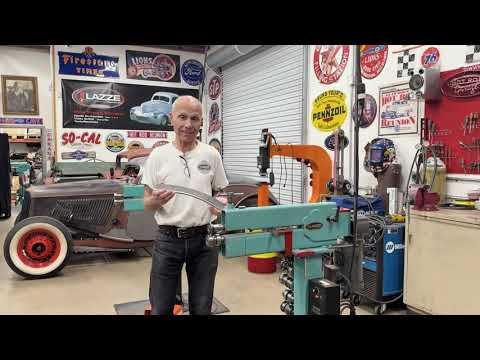 Lazze Metal Shaping: How to Create a Custom Wire Edge Profile (32 Ford Example) using a Bead Roller