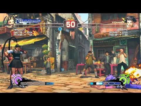 Match Comentado - SSFIV AE - T.Bogard (Ibuki) Vs. Zenderfly(Makoto)