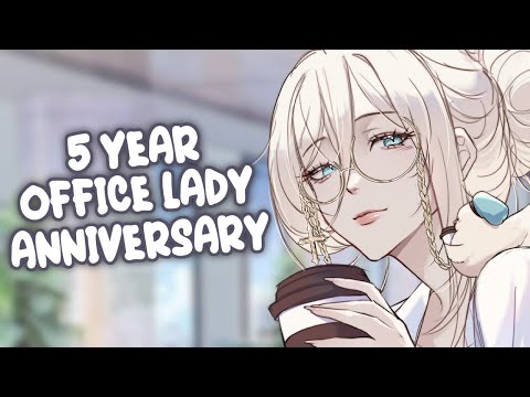 I've been an office lady for 5 years 🎉
