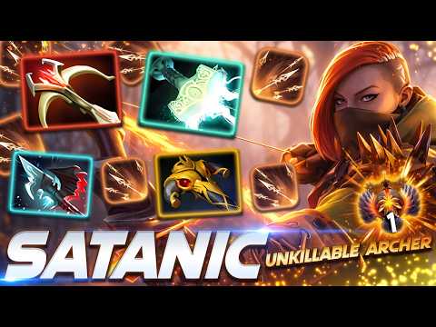 Satanic Windranger - Dota 2 Pro Gameplay [Watch & Learn]