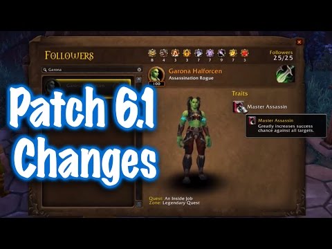 Jessiehealz - Patch 6.1 Update Overview (World of Warcraft)