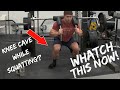 STOP caving your knees when squatting!