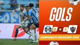 GRÊMIO 2 X 1 ATLÉTICO MINEIRO - GOLS - BRASILEIRÃO 2026