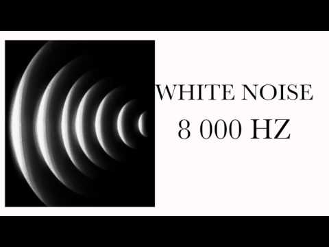 White noise  for tinnitus relief - 8000 hz- Ruido branco 8 000 hz para Zumbido