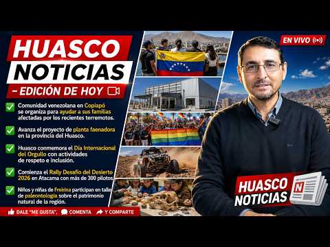 🚨 HUASCO NOTICIAS HOY | Royalty Minero apoyará lista de espera en salud y más noticias de Atacama