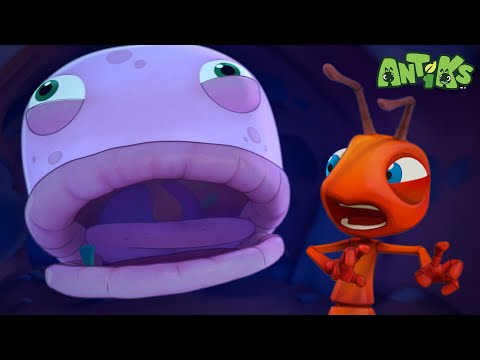 Escape the Worm! | Antiks 🐜 | Funny Cartoons for Kids