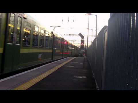 Clontarf Road HD-Irish Rail Dart 8100 class no.8119 arrives on service to Howth