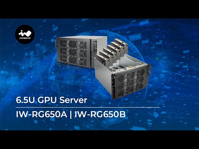 InWin 6.5U GPU Server Chassis ｜IW-RG650 & IW-RG650B