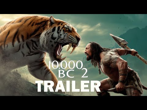 10,000 BC (2025) – First Trailer | Dwayne Johnson, Scarlett Johansson | Concept