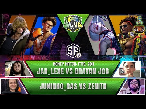 SF6 Jah Lexe vs Brayan Job + Juninho Ras vs Dark Money match