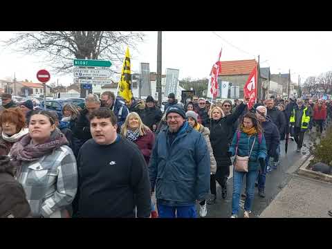 Grève du 7 mars à Rochefort : record pour refuser la réforme des retraites avec 5 000 manifestants