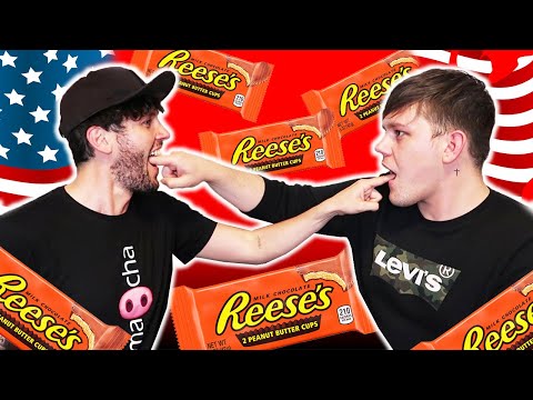 Isprobavanje američkih slatkiša (smijeh do suza)