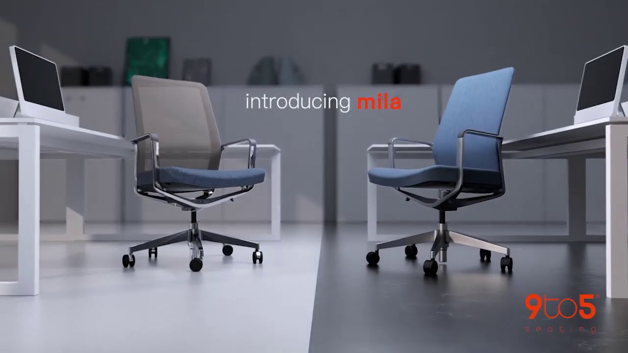 MILA COLLECTION, brand, Mila makes ergonomics effortless with its automatic adjustment. Just sit down, and Mila