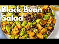 Black Bean Salad with Cilantro Lime Dressing
