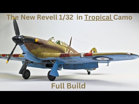 This Kit Didn’t Come with Tropical Camo… So I Made It Myself | Revell Hurricane 1/32