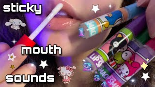 Download lagu aSmR | Lipgloss Application w/ Tongue Twisters ( mirrored hands, mouth sounds, inaudible, close up ) mp3