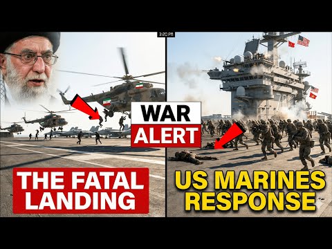 3:20 PM - 32 Iranian Commandos Landed On USS Lincoln Flight Deck - 19 Minutes Later All Dead