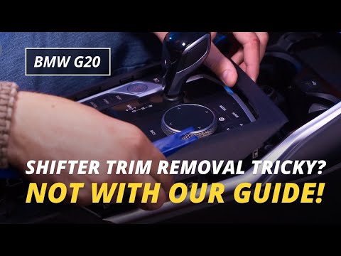 BMW G20 Shifter Trim Removal Made Easy!