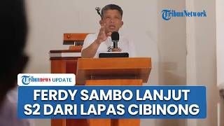 Ferdy Sambo Lanjut S2 dari Lapas Cibinong, Ditjen Pas Tegaskan Hak Pendidikan bagi Warga Binaan