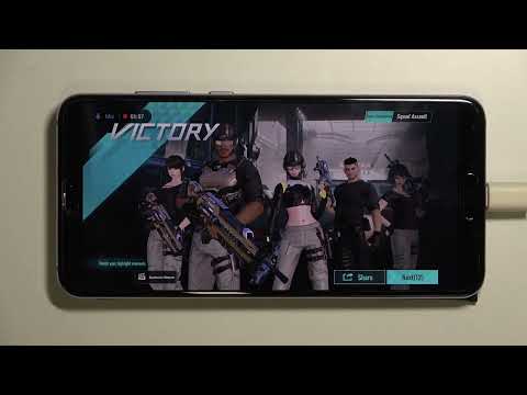 Gaming Quality Test on HUAWEI P20 Pro - Cyber Hunter Gameplay