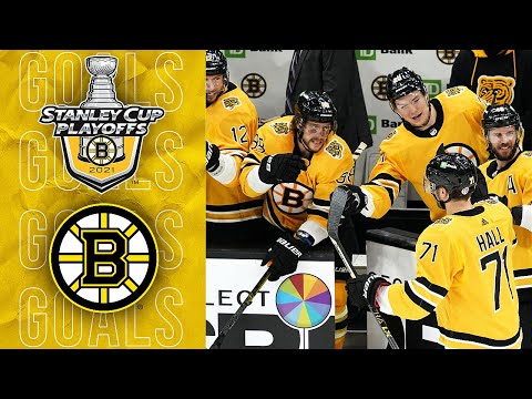 NHL - Boston Bruins 2021 Playoff Goals