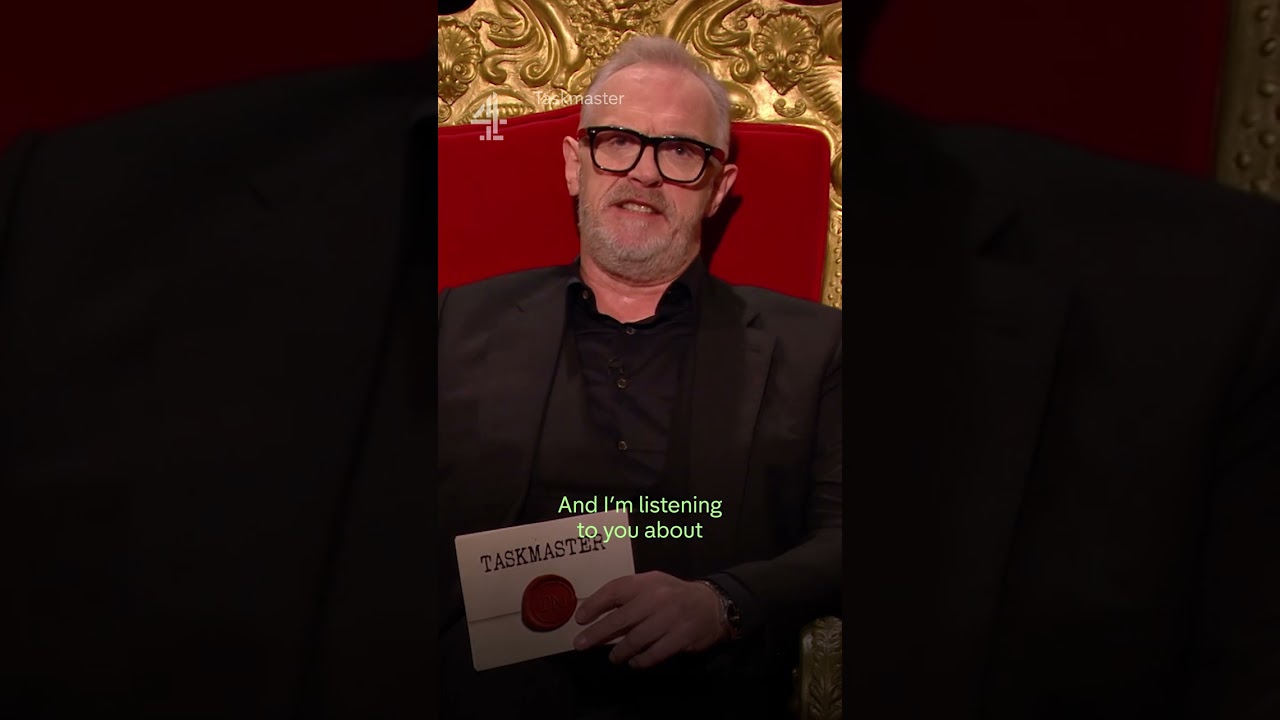 Greg Davies has some strong words for Shakespeare #Taskmaster