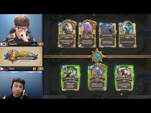 Hearthstone Grandmasters 2019: DawN vs Staz | Playoffs Day 1 | Asia-Pacific