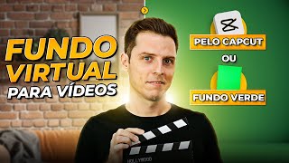 Como fazer Cenário Virtual para VÍDEOS com ou sem Chroma Key Fundo Verde (MUITO FÁCIL)!