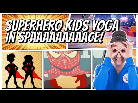 Superhero Kids Yoga In Space! (App Preview)π¦Έπ½ββοΈπ¦ΈπΎββοΈ | Cosmic Kids