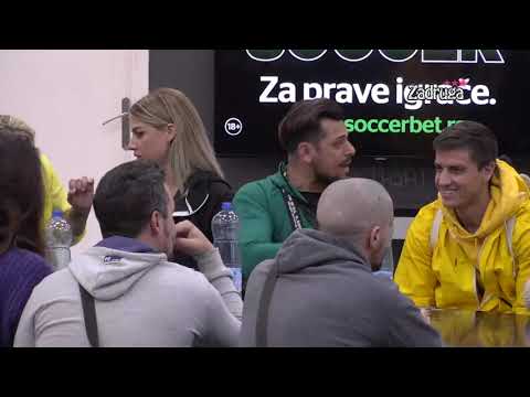 Zadruga 3 - Velika frka između Bore i Mlađe - 23.03.2020.