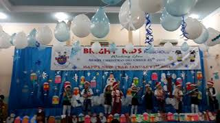 Kelly on frosty the snowman - christmas party dance