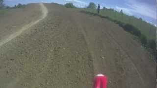 preview picture of video 'Faenza MX onboard 2012'