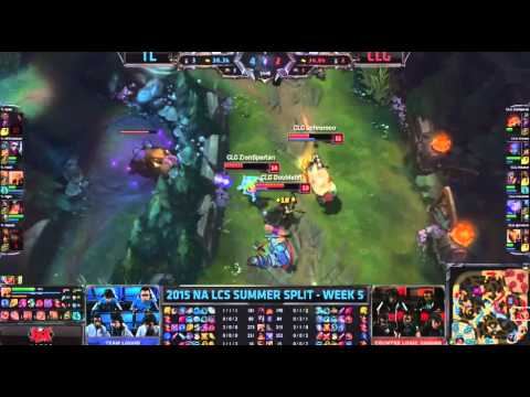Team Liquid vs Counter Logic Gaming - FeniX Azir Quadra