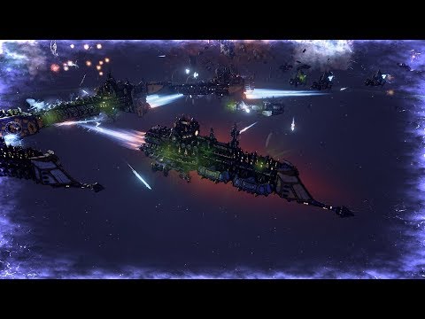 Space Marines (Dark Angels) vs Imperial Navy! Rank 116 - Battlefleet Gothic Armada