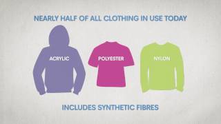 Washing clothes releases thousands of synthetic micro fibres