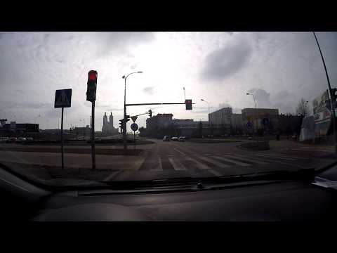 Trasa egzaminacyjna w Łomży cz. 13