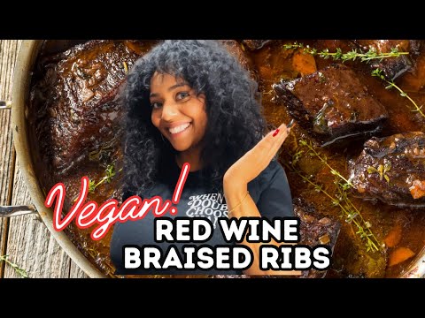 HOW TO MAKE BRAISED VEGAN SHORT RIBS RECIPE | Chef Joya’s Vegan Soul Food