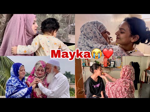 Finally Bohot din baad Mayke aai ♥️#meenazfam #parents#motherdaughter #foodie #maa #baap #familyvlog