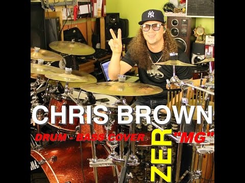 CHRIS BROWN ZERO DRUM COVER BASS COVER