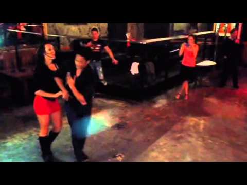 Jai and ange salsa beginners 3 at the night cat