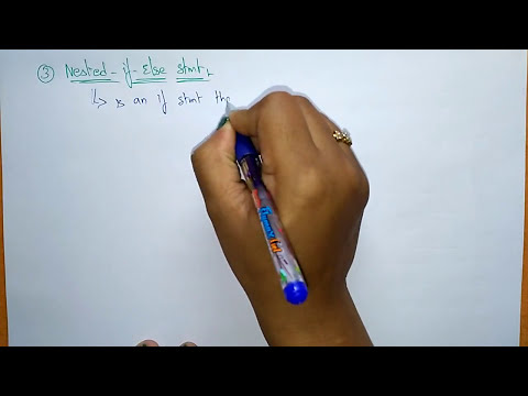 nested if else statement in c programming