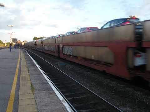 66177 passes Banbury with 6X65 Didcot to Mossend wagonload s