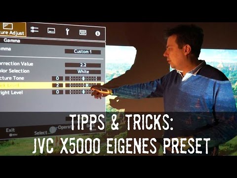 JVC X 5000 eigenes Preset erstellen