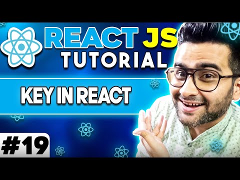 ReactJS Tutorial 19 Key in React JS Live Example