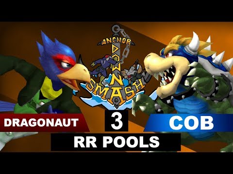 ADS 3 - Melee Singles - Cob (Falco, Bowser) VS Dragonaut (Falco) - RR Pools
